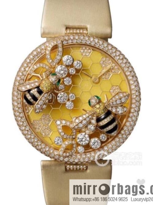 Cartier C White Bee Creative Gemstone Series 40mm Dial