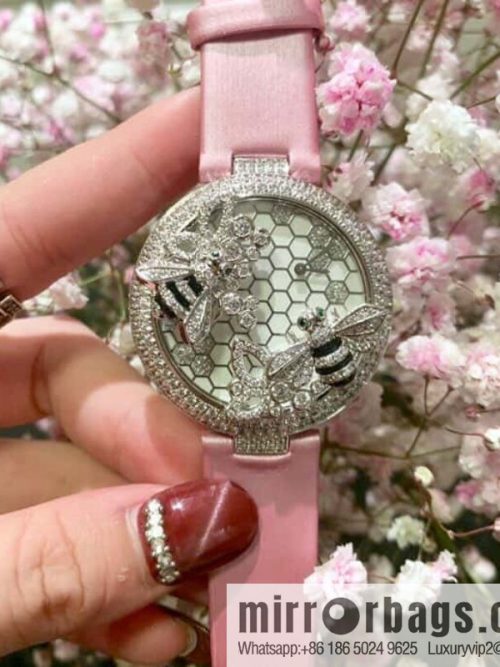 Cartier C White Bee Creative Gemstone Series 40mm Dial