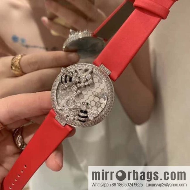 Cartier C White Bee Creative Gemstone Series 40mm Dial