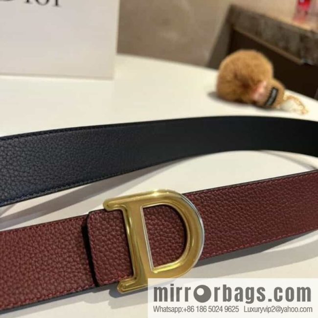 DIOR Dior, 30 Avenue Montaigne, Paris D \"Belt 35mm - Image 7
