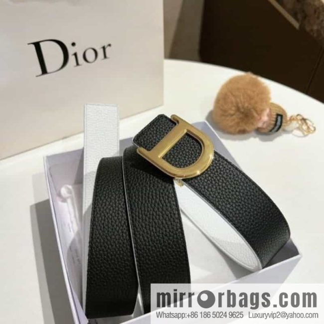DIOR Dior, 30 Avenue Montaigne, Paris D \"Belt 35mm - Image 5