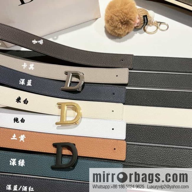 DIOR Dior, 30 Avenue Montaigne, Paris D \"Belt 35mm