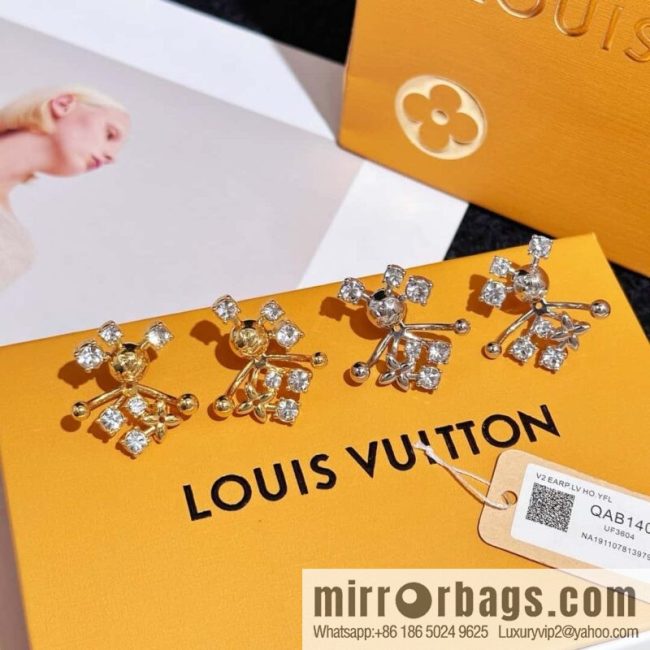 ❗️New ❗️ ❤️ ☀ Louis Vuitton LV CONSTELLATION stud earrings ☀