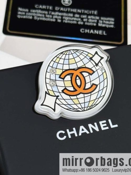 ❗️New ❗️ Chanel brooch ☀️ new ☑️ Chanel double c earth planet brooch ☀️