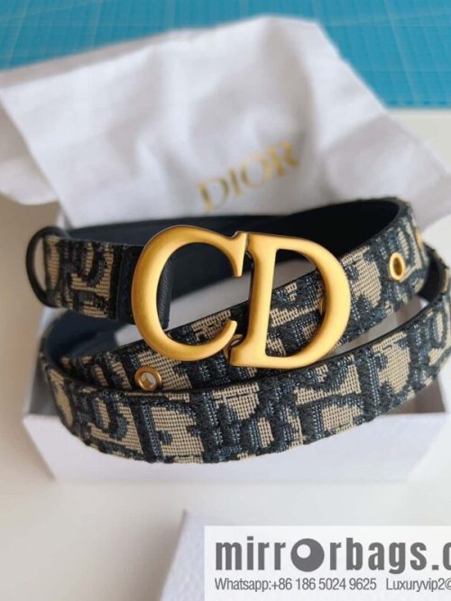 🅿Original leather purchasing grade \"DIOR\" Dior 🇫🇷 French original leather, size 2.0 cm