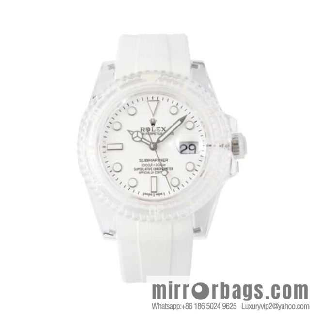 55G. Factory Rolex\'s Phantomlab Modified Masterpiece Imported Crystal Original Model 3135 Movement Watch - Image 4
