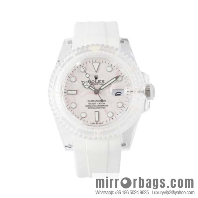 55G. Factory Rolex\'s Phantomlab Modified Masterpiece Imported Crystal Original Model 3135 Movement Watch - Image 5