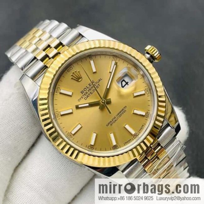 [VR Factory2023 wall crack recommendation] Top version, Rolex Rolex log 3235 movement all-in-one machine watch series 41MM
