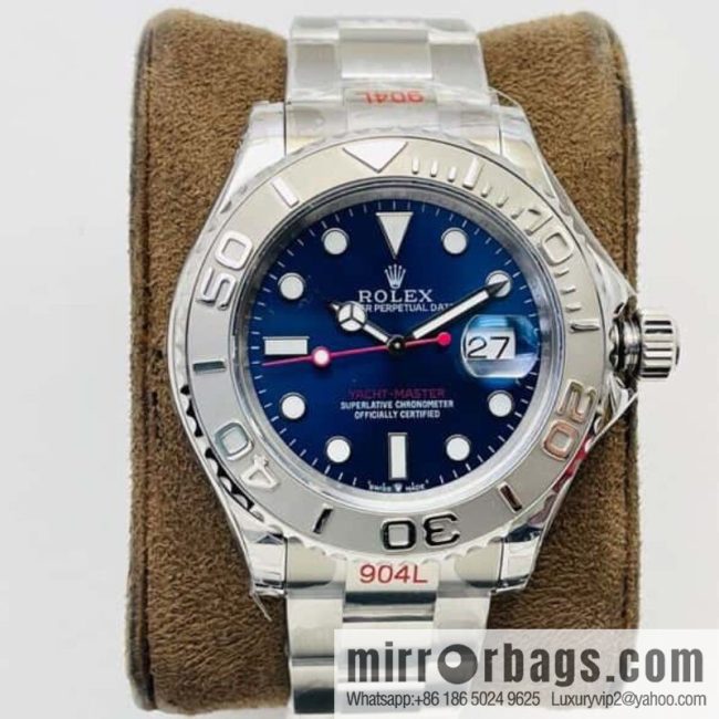 [VR Factory2023 wall crack recommendation] Lao Lux Yacht-Master super imported 904L yacht Mingshi 40MM series model 126622-0001 with 3135 movement series