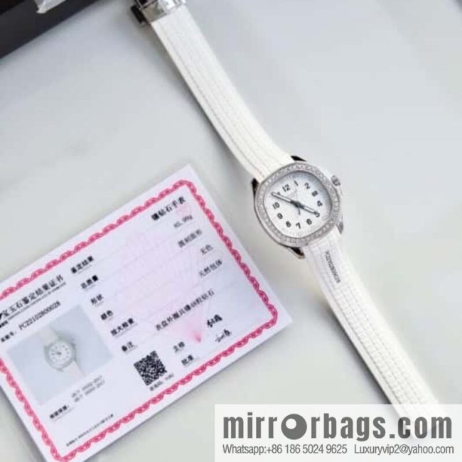 Exclusively launched, the new Patek Felix AQUANAUT series dial is inlaid with 48 vs2.0 real diamonds, about 1.2 carats, the original Swiss quartz movement, the watch size is 38mm - Image 2