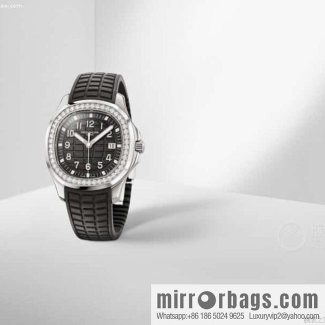 Exclusively launched, the new Patek Felix AQUANAUT series dial is inlaid with 48 vs2.0 real diamonds, about 1.2 carats, the original Swiss quartz movement, the watch size is 38mm - Image 2