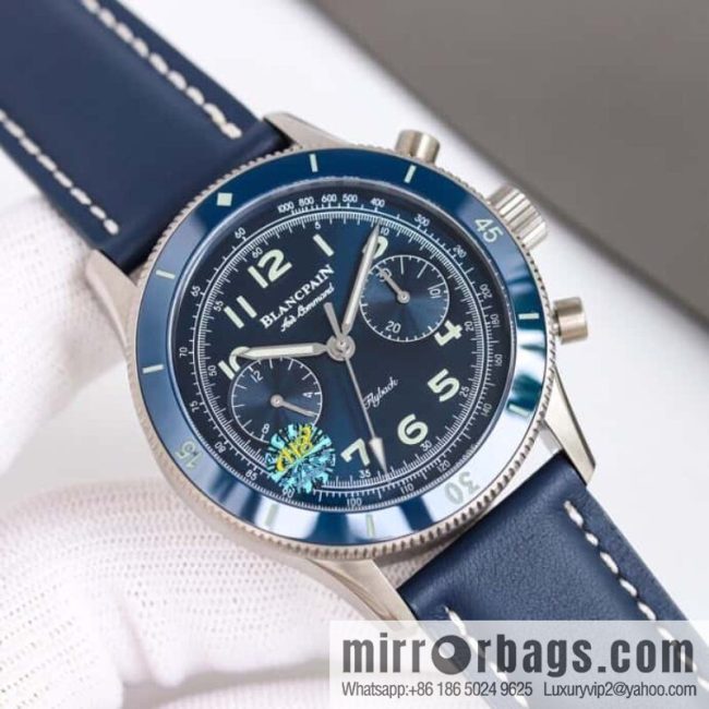 IT new Blancpain new Ait Command Air Force Commander series AC02 equipped with Dandong 7750 chronograph movement changed to F388B movement watch - Image 2