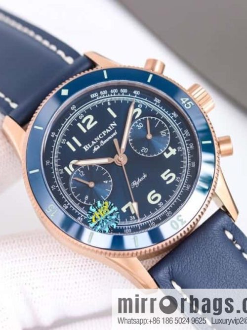 IT new Blancpain new Ait Command Air Force Commander series AC02 equipped with Dandong 7750 chronograph movement changed to F388B movement watch