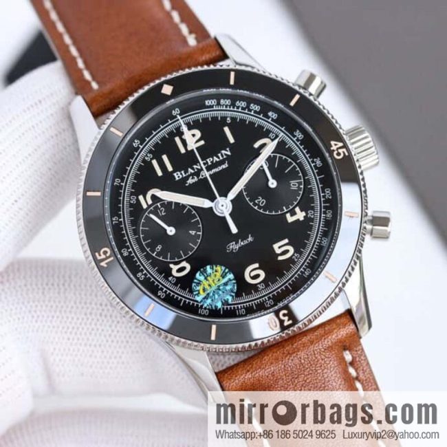 IT new Blancpain new Ait Command Air Force Commander series AC02 equipped with Dandong 7750 chronograph movement changed to F388B movement watch - Image 2