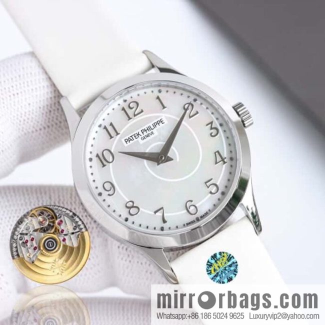 [TW Factory] New women\'s Patek Philippe classical watch series customized version movement changed to Cal.215 automatic movement 4968 watch - Image 2