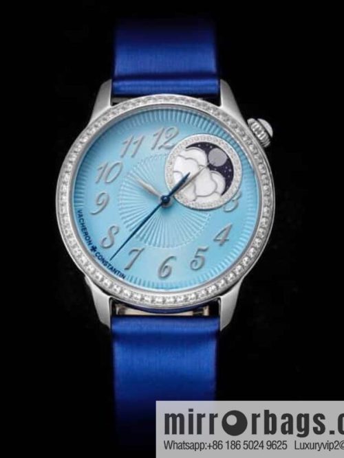 New Vacheron Constantin Egérie Ealing Muse series ultra-thin mechanical women\'s imported 9015 to 1088L self-winding movement watch