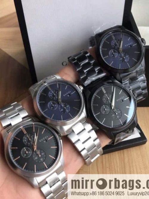 New original Gucci, Gucci Bee stainless steel G-timeless series men\'s watch original Swiss movement multifunctional six-pin quartz movement watch 42mm diameter