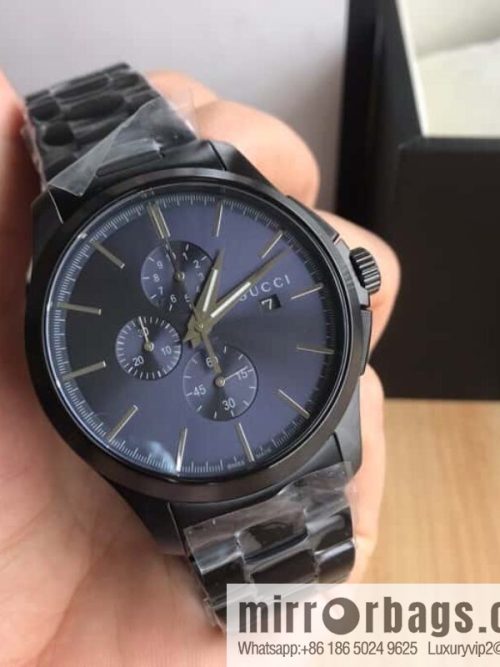 New original Gucci, Gucci Bee stainless steel G-timeless series men\'s watch original Swiss movement multifunctional six-pin quartz movement watch 42mm diameter