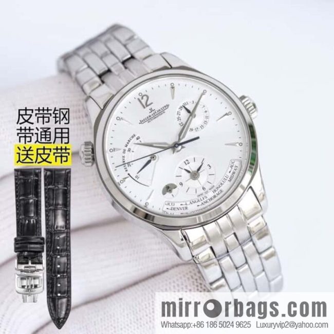 SJ produces V9 Jaeger-LeCoultre JL Master Series 1428121 J28 Jaeger-LeCoultre Automatic CaL.939 Self-winding Movement Men\'s Multifunctional Mechanical Watch - Image 2