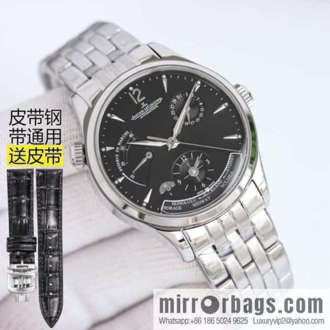 SJ produces V9 Jaeger-LeCoultre JL Master Series 1428121 J28 Jaeger-LeCoultre Automatic CaL.939 Self-winding Movement Men\'s Multifunctional Mechanical Watch - Image 2