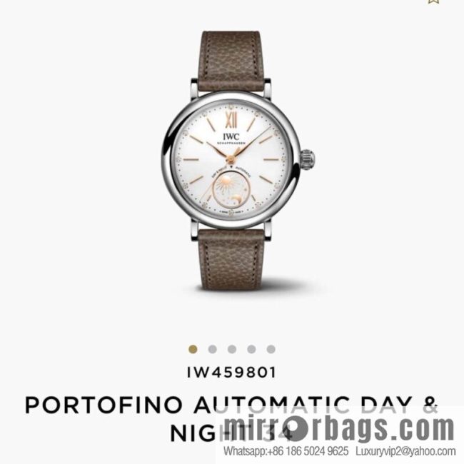 [JMF. Factory] The highest version of IWC Botao Fino series lW659802 (Gu Ailing) has the same day and night display automatic watch - Image 2