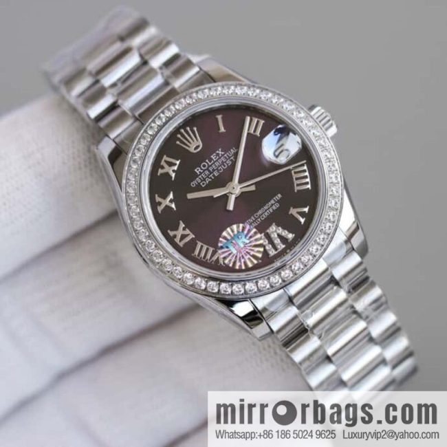 TR Factory\'s new masterpiece, the latest Rolex women\'s log 31MM Rolex 2236 movement mechanical log watch - Image 3