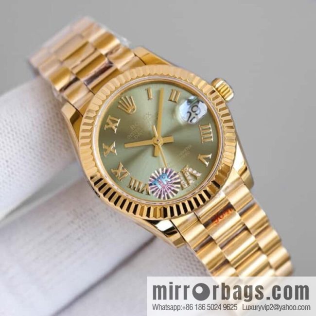 TR Factory\'s new masterpiece, the latest Rolex women\'s log 31MM Rolex 2236 movement mechanical log watch - Image 2