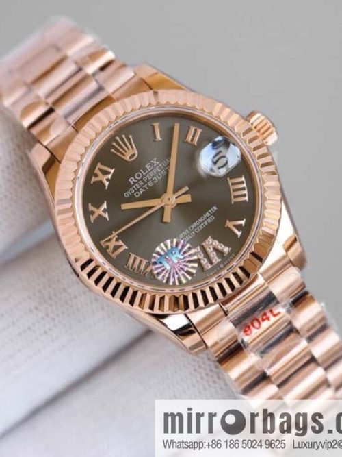 TR Factory\'s new masterpiece, the latest Rolex women\'s log 31MM Rolex 2236 movement mechanical log watch