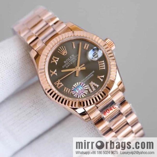 TR Factory\'s new masterpiece, the latest Rolex women\'s log 31MM Rolex 2236 movement mechanical log watch