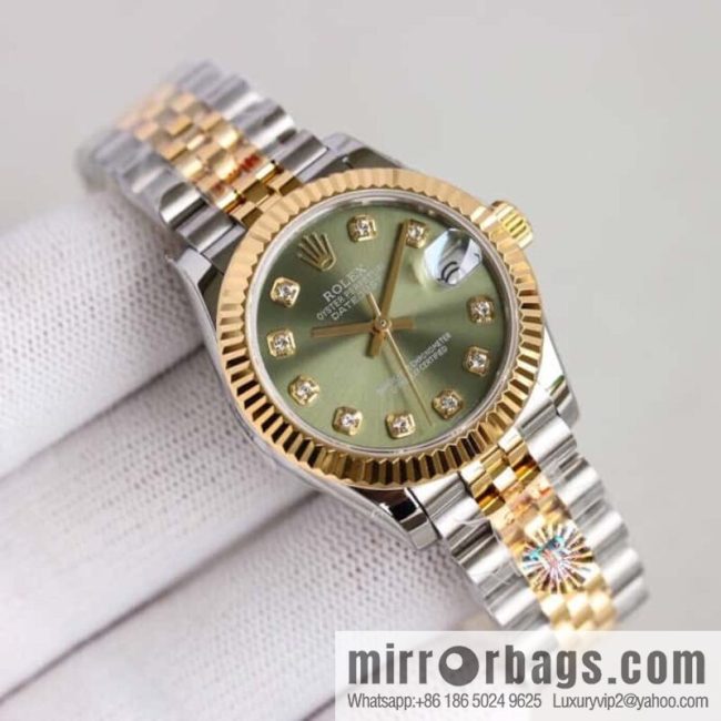 TR Factory\'s new masterpiece, the latest Rolex women\'s log 31MM Rolex 2236 movement mechanical log watch