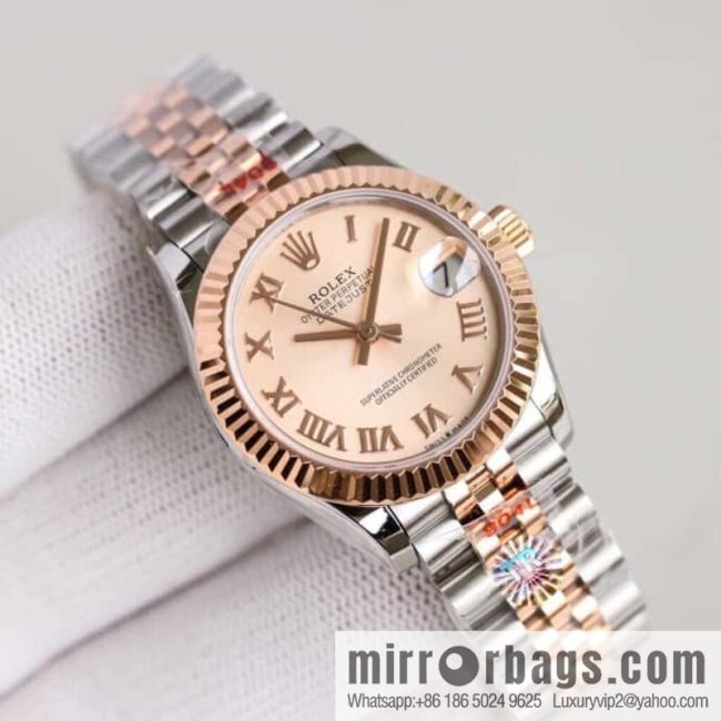 TR Factory\'s new masterpiece, the latest Rolex women\'s log 31MM Rolex 2236 movement mechanical log watch - Image 2