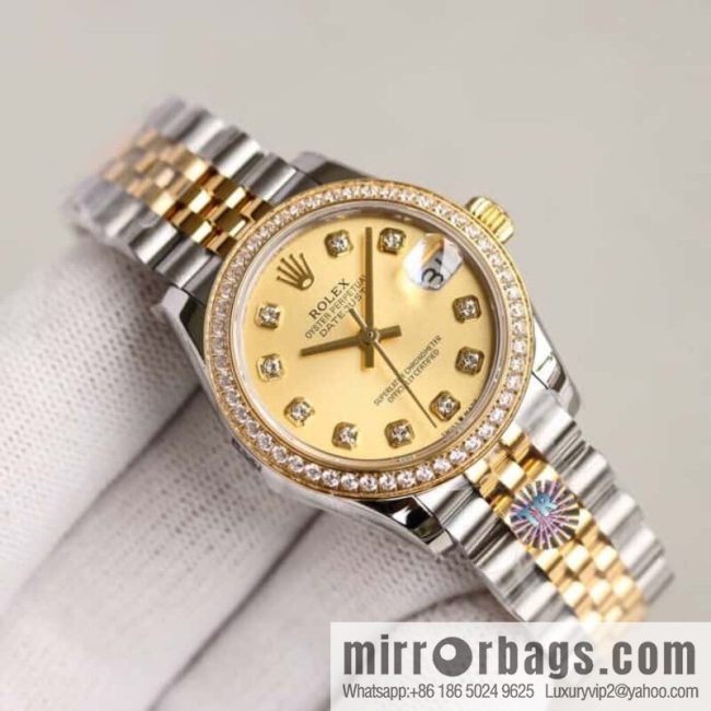 TR Factory\'s new masterpiece, the latest Rolex women\'s log 31MM Rolex 2236 movement mechanical log watch - Image 3