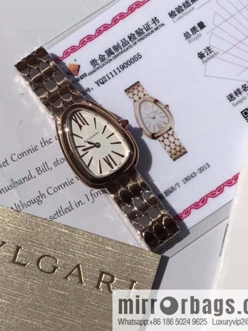Bvlgari Ladies Watch Latest Diamond Edition Serpenti seduttori Snake Shadow Watch