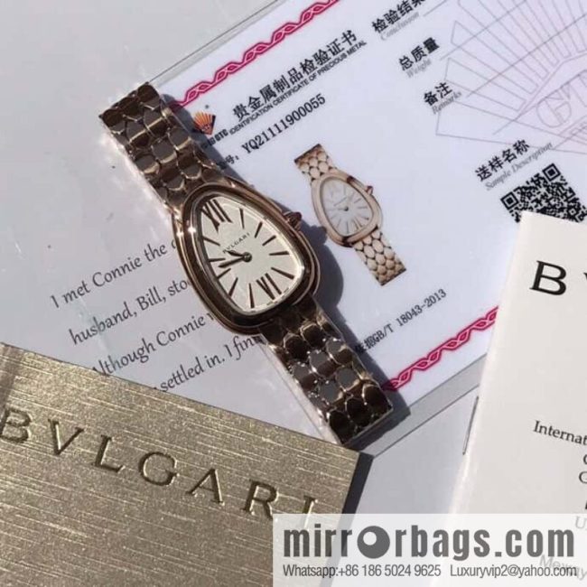 Bvlgari Ladies Watch Latest Diamond Edition Serpenti seduttori Snake Shadow Watch
