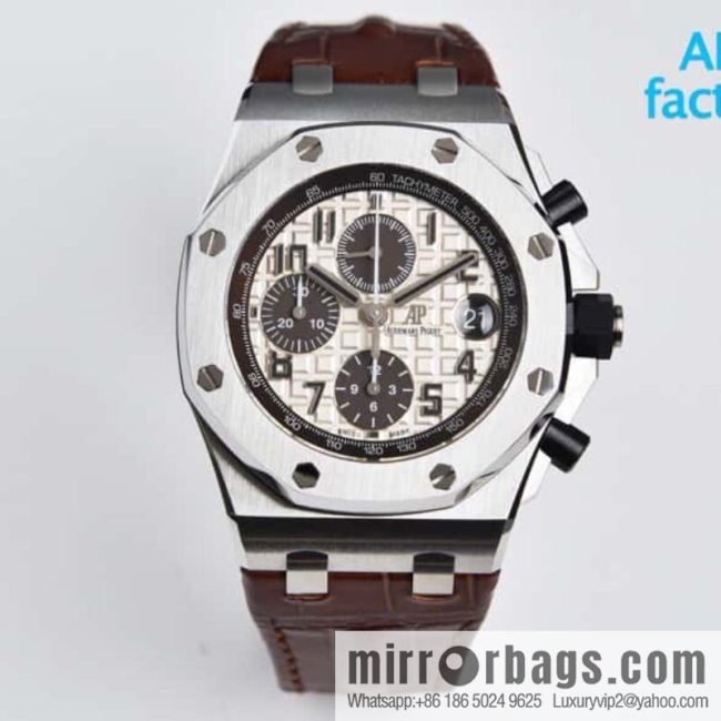 JF (Audemars Piguet Royal Oak Offshore) 26470 watch 3126 chronograph movement 42 mm watch
