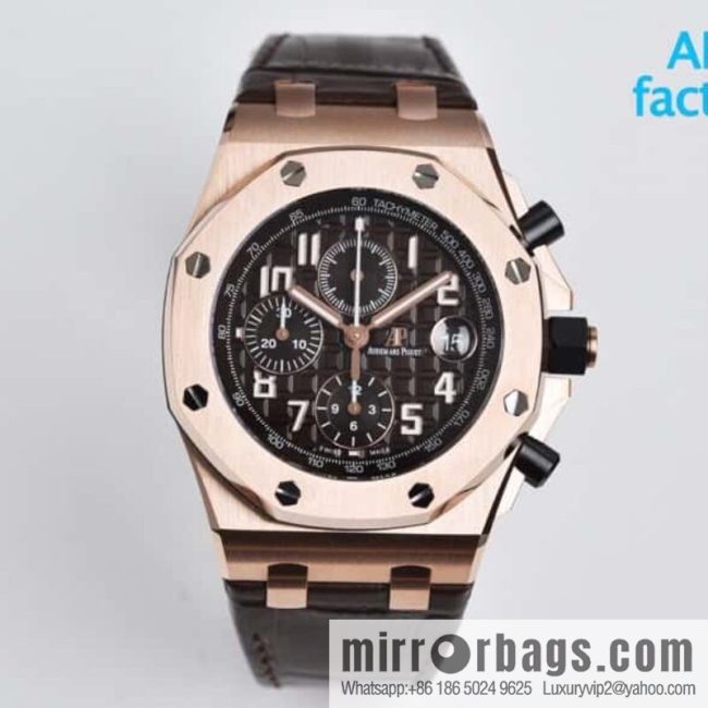 JF (Audemars Piguet Royal Oak Offshore) 26470 watch 3126 chronograph movement 42 mm watch