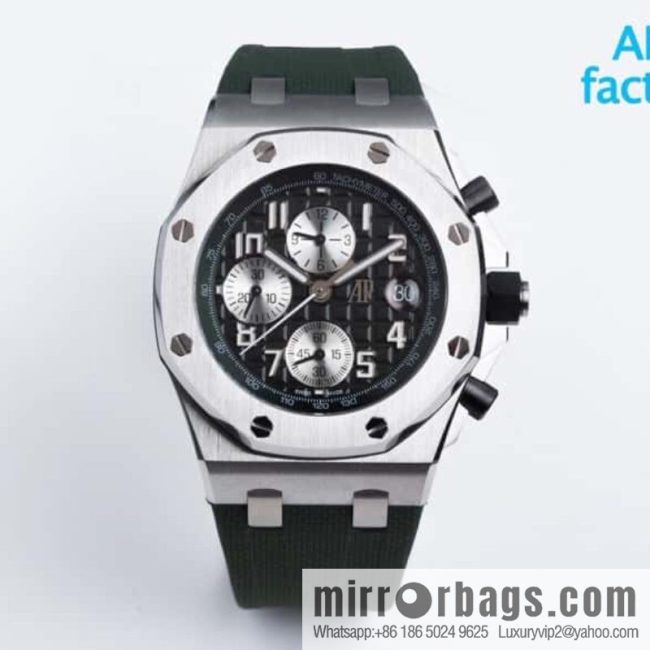 JF (Audemars Piguet Royal Oak Offshore) 26470 watch 3126 chronograph movement 42 mm watch