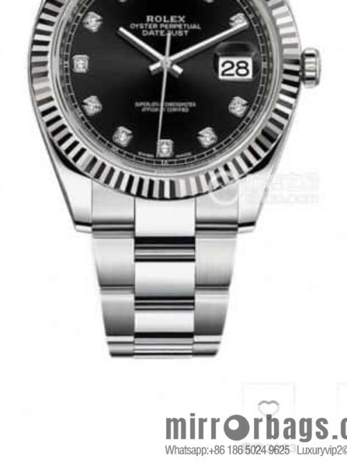 Rolex log 41mm real diamond customization \"The latest version of the SW200 automatic mechanical movement 41mm watch imported from Switzerland
