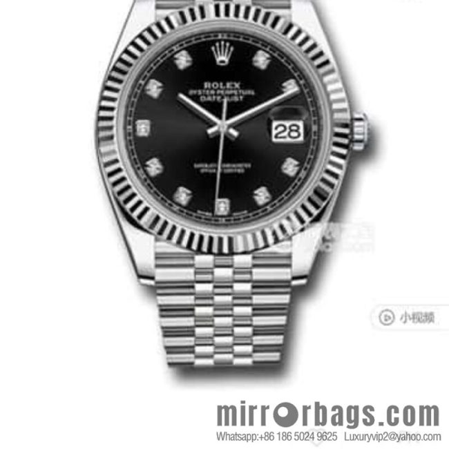 Rolex log 36mm 41mm real diamond customization \"The latest version of Niuhuo Swiss imported SW200 automatic mechanical movement watch