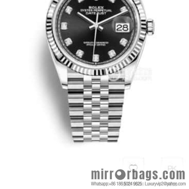 Rolex log 36mm 41mm real diamond customization \"The latest version of Niuhuo Swiss imported SW200 automatic mechanical movement watch - Image 2