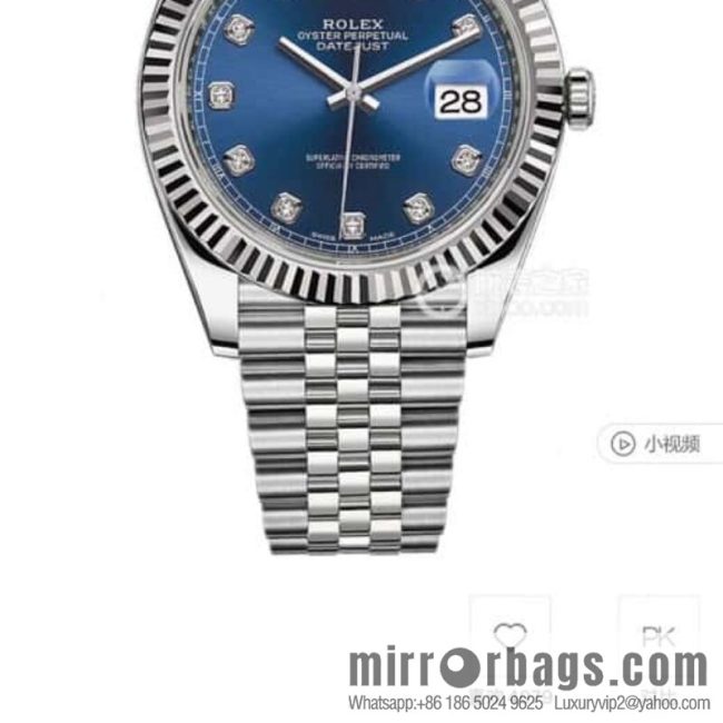 Rolex log 36mm 41mm real diamond customization \"The latest version of Niuhuo Swiss imported SW200 automatic mechanical movement watch