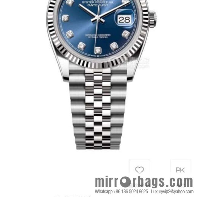Rolex log 36mm 41mm real diamond customization \"The latest version of Niuhuo Swiss imported SW200 automatic mechanical movement watch - Image 2