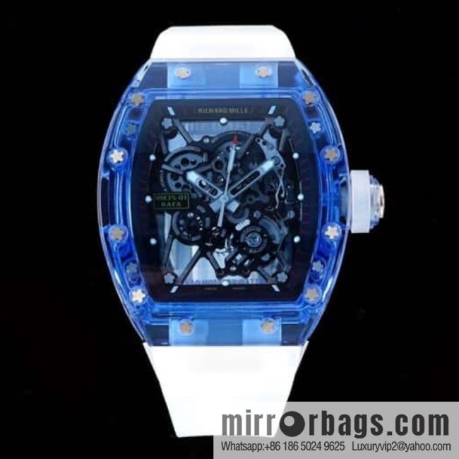 [Integrated movement. Crystal case cover] \"RICHARDMILLE\" RM35-01 integrated RMUL 3 movement watch