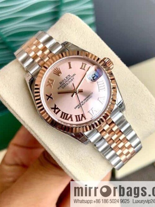 Rolex Customized Edition 2236 Blue Gossamer Fully Automatic Mechanical Movement Dial Size 31mm Rolex Rolex Women\'s Oyster Diary Watch