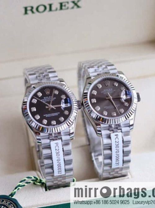 Rolex Women\'s Original Swiss Sw220 Movement 31mm Log Watch