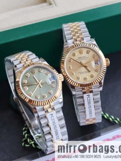 Rolex Women\'s Original Swiss Sw220 Movement 31mm Log Watch