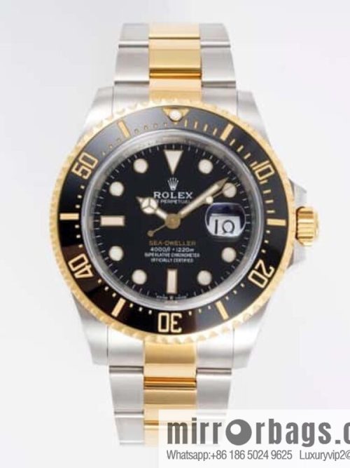 Rolex GMT Greenwich gold-coated one-piece Cal.3186 movement watch