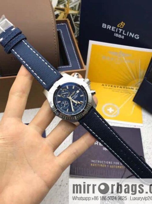 Breitling Vengeance Time Watch 45 Night Service Edition Original ETA7750 Movement Watch