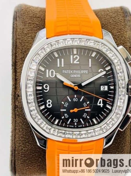 Patek. Philippe PP Grenade Series Aquanaut Series Watch Model: 5968A-001