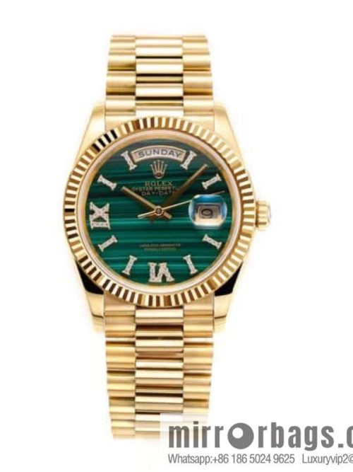 RA. Factory shocked the release of ROLEX Rolex 36mmDD gem plate series watch 128238